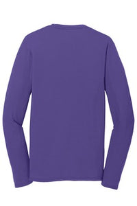 Unisex Long Sleeve Performance Blend Tee Shirt